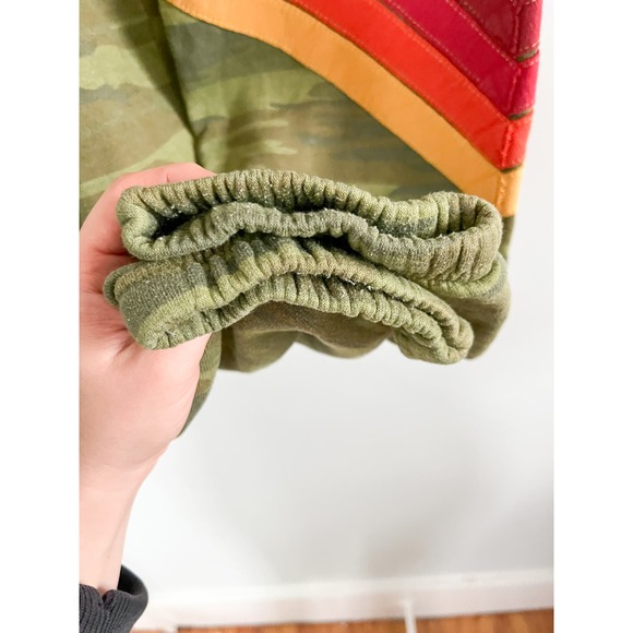 Aviator Nation | Chevron Stripe Sweatpants in Camo | Sz XL - Picture 7 of 14